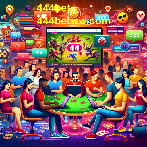 Explorando a Comunidade de Jogos no 444bet